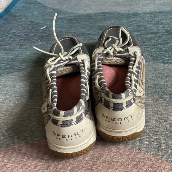 Sperry Nautical Gray Moccasin-Style Boat Shoes with Rawhide Laces - Picture 4 of 13